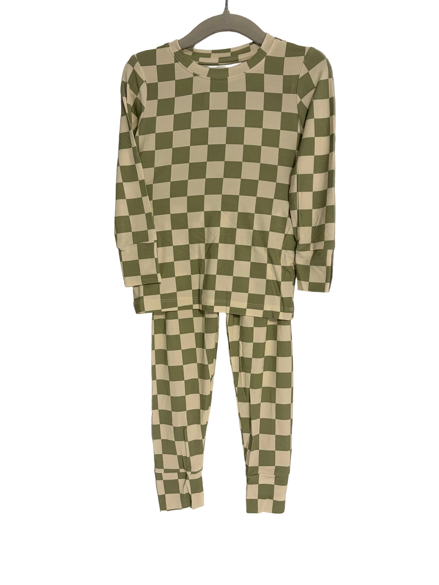 Two Piece Set | Sage Check