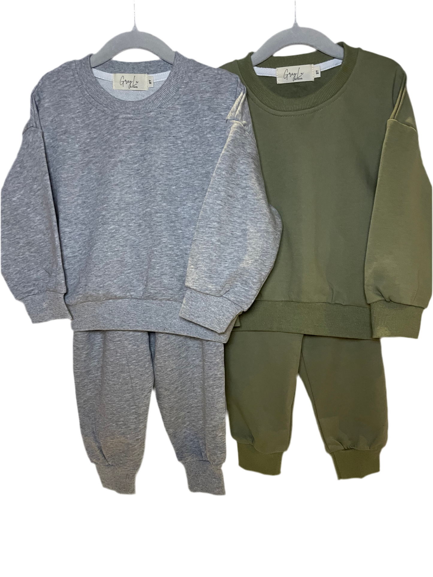 Matching Set - Cotton - Pebble