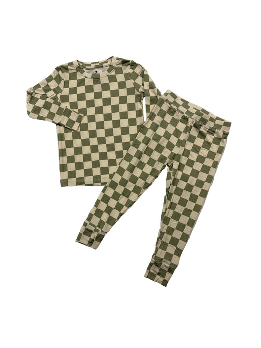 Two Piece Set | Sage Check