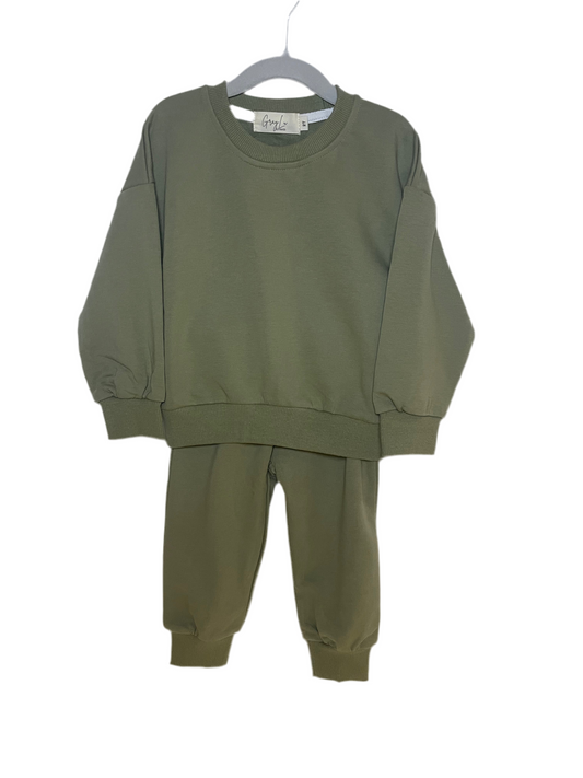 Matching Set - Cotton - Olive
