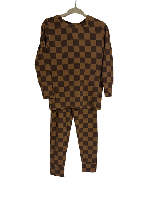 Two Piece Set | Chocolate Check