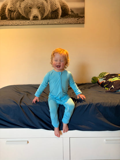 Flip Foot Sleeper | Bright bLUe