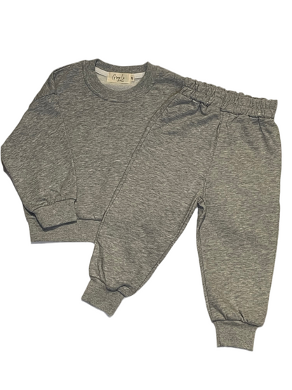 Matching Set - Cotton - Pebble