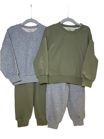 Matching Set - Cotton - Olive