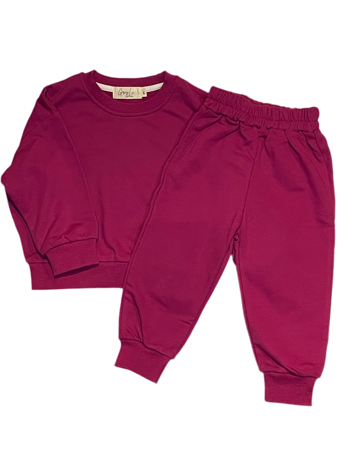 Matching Set - Cotton - Berry