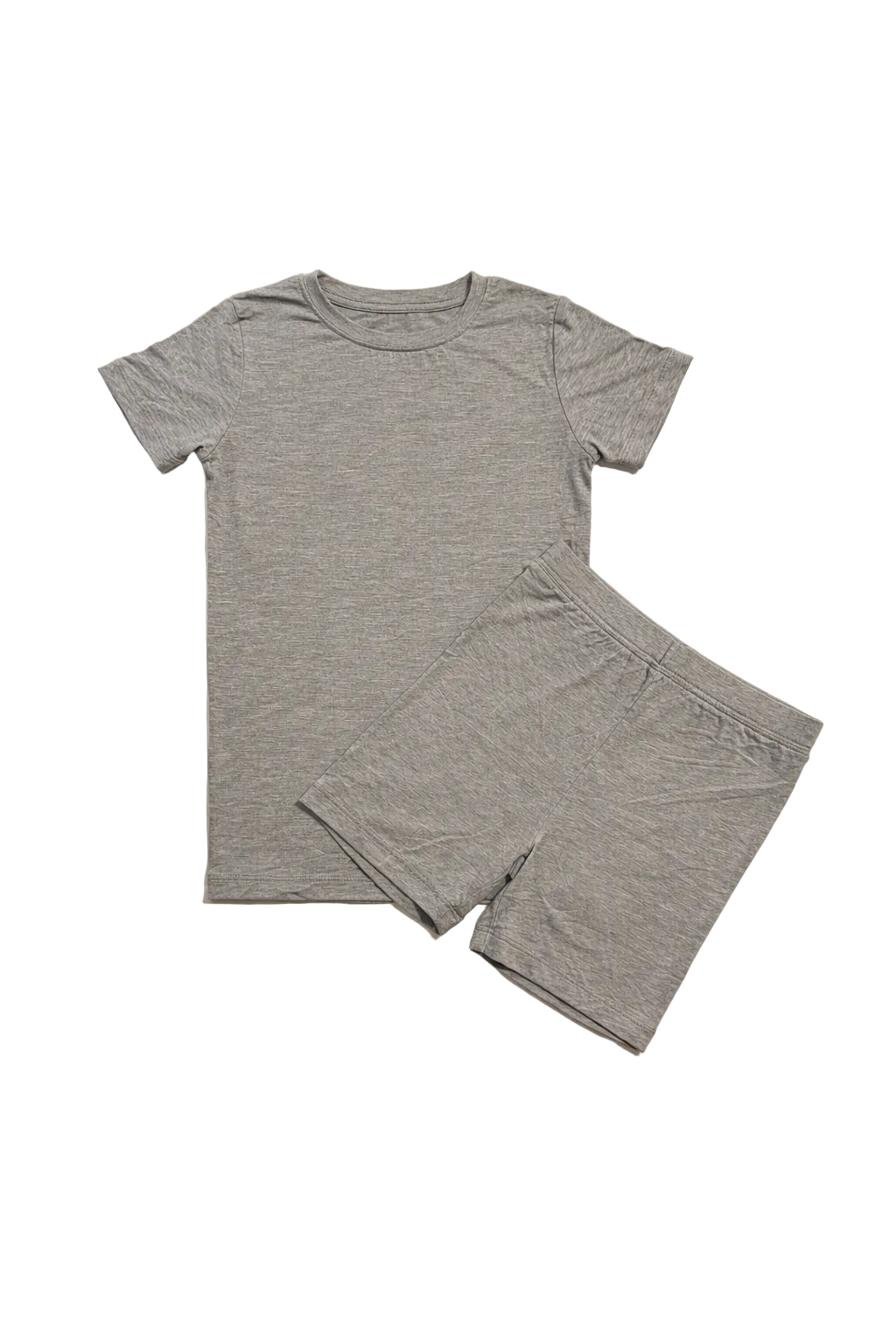 Two Piece Short Set | Heather GRAY