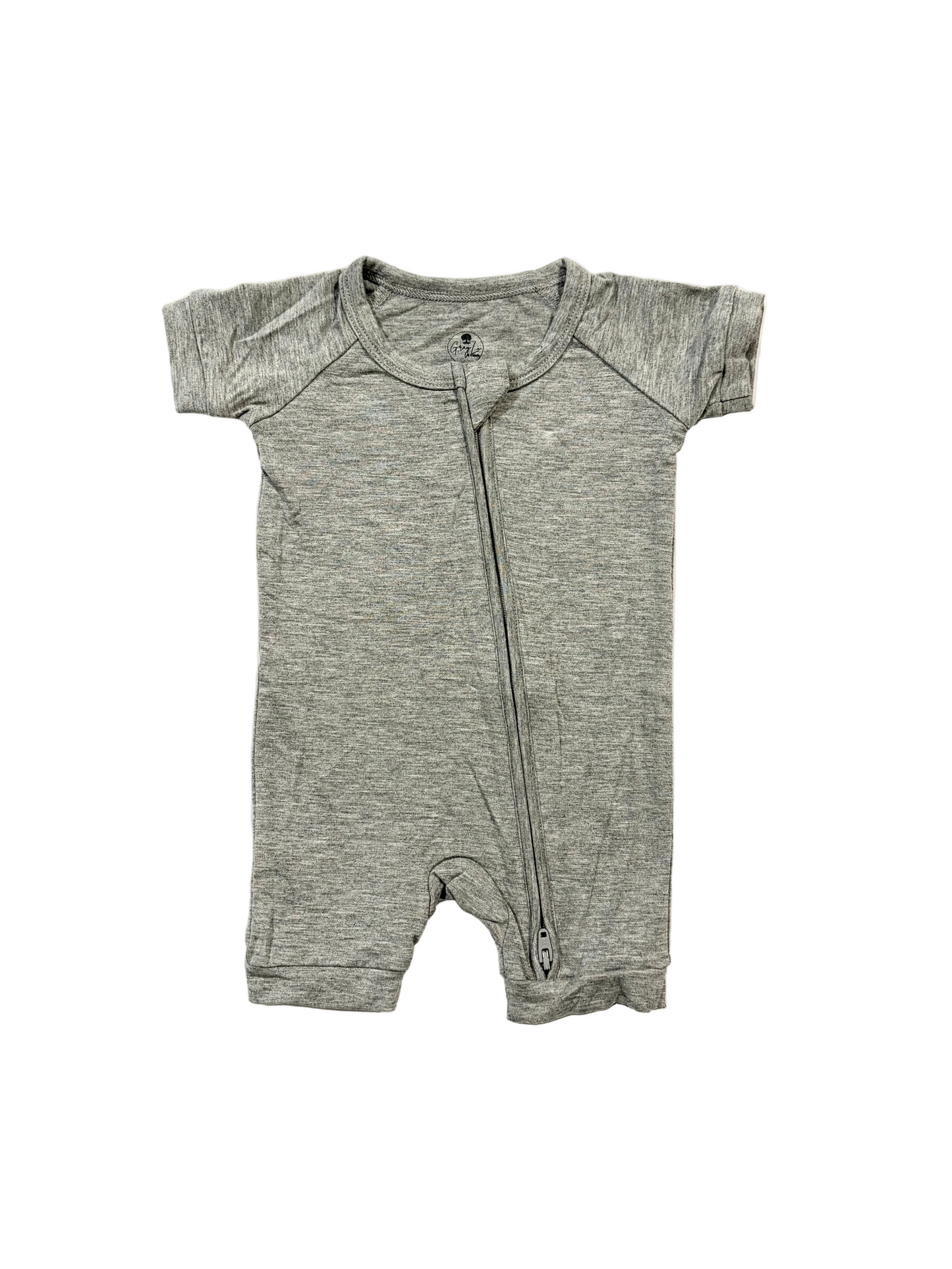 Shortie Zip | Heather GRAY