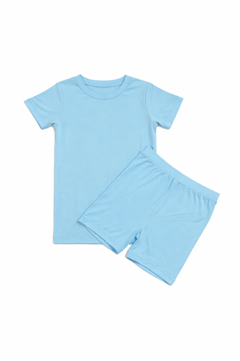 Two Piece Short Set | Bright bLUe